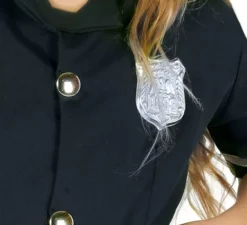 Costume della polizia locale per bambina