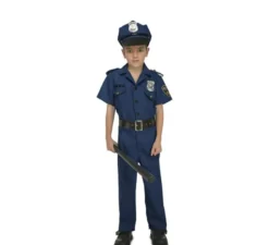 Costume della polizia locale per un bambino
