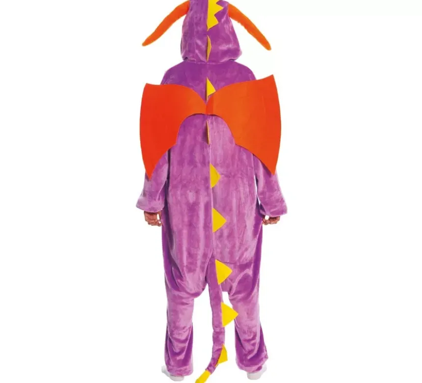 Costume del pigiama del drago per adulti