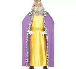 Costume del Re Mago giallo per uomo