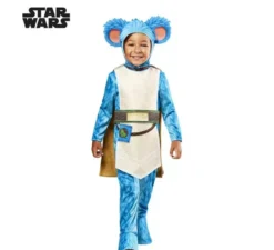 Costume deluxe di Nubs Young Jedi Star Wars con cintura per bambino