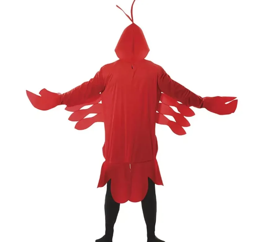 Costume di aragosta per un uomo
