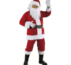 Costume di Babbo Natale deluxe per uomo