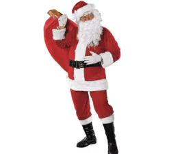 Costume di Babbo Natale premium per uomo