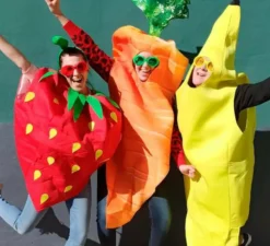 Costume di banana per un uomo