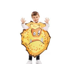 Costume di batteri arancioni per bambini