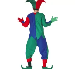 Costume di buffone per uomo