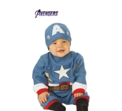 Costume di Capitan America con cappello per bebè