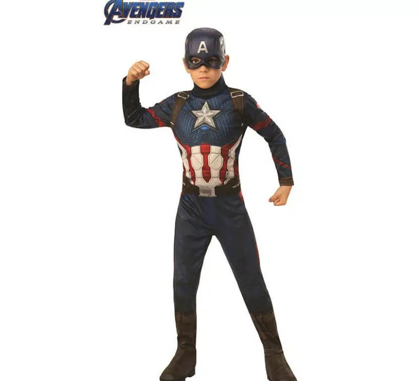 Costume di Captain America Avengers: Endgame per un bambino