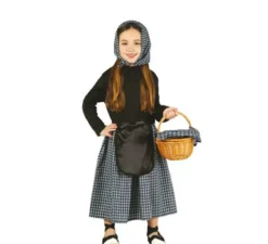 Costume di Castagnera per bambine