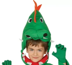 Costume di dinosauro verde