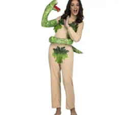 Costume di eva con serpente per donna