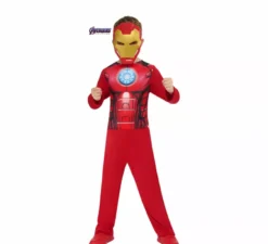 Costume di ferro Uomo con mascherina per bambino