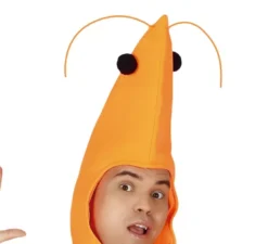 Costume di gamberi arancioni per adulti