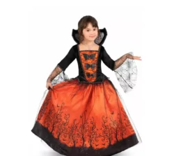 Costume di Halloween da Regina Vampiro per bambina