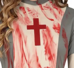 Costume di infermiere morto per donna in Halloween