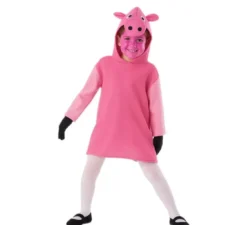 Costume di Maiale rosa per bambina