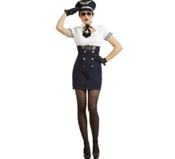 Costume di pilota di aviazione per donna