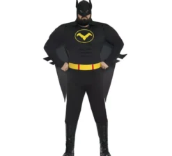 Costume di pipistrello nero per gli uomini