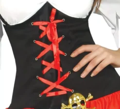 Costume di pirata bucaniere per donna