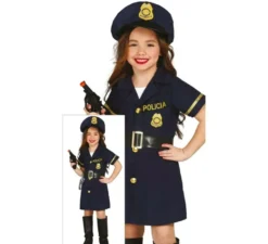 Costume di Police Girl per bambina