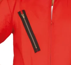 Costume di Rapinatore di banche con tuta rossa per uomo