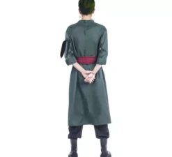 Costume di Roronoa Zoro di One Pezzo da uomo
