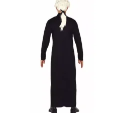 Costume di studente, sacerdote e giudice 3 in 1 per l'uomo