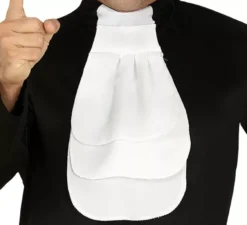 Costume di studente, sacerdote e giudice 3 in 1 per l'uomo