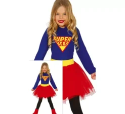 Costume di super eroe con tutu
