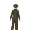 Costume di ufficiale dell'esercito per ragazzo