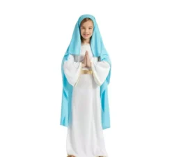 Costume di Vergine Maria con velo per bambina