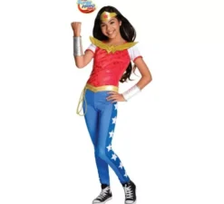 Costume di Wonder Woman deluxe SHG per bambina