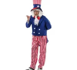 Costume di zio sam per un uomo