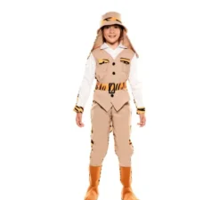 Costume doppio cacciatore e tigre per bambini