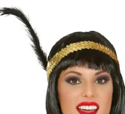 Costume d'oro a charleston per donna