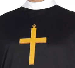 Costume economico da prete per uomo