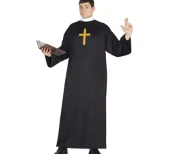Costume economico da prete per uomo