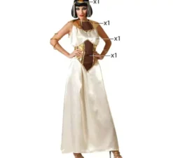 Costume egiziano bianco per donna