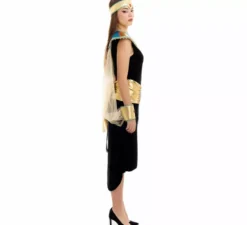 Costume egiziano nero per donna