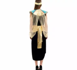 Costume egiziano nero per donna