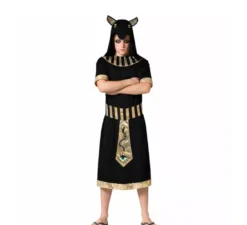 Costume egiziano nero per uomo