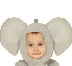 Costume elefante grigio per bebé