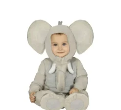 Costume elefante grigio per bebé