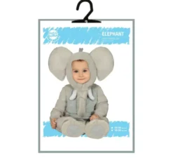 Costume elefante grigio per bebé