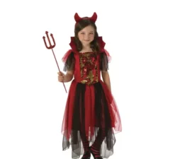 Costume Elegante da diavolessa per bambina