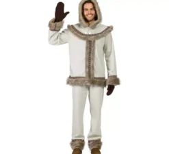 Costume eschimese per un uomo