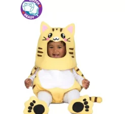 Costume gattino giallo per bambino