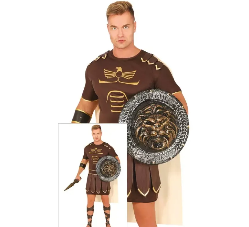 Costume gladius marrone per un uomo