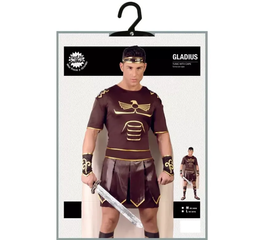 Costume gladius marrone per un uomo